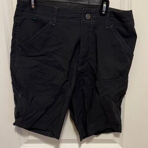 Kuhl Men's Renegade Black Cargo Hiking Shorts